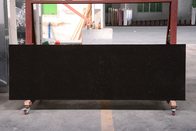 Плитка настила черноты камня кварца твердой поверхностной большой плиты искусственная для Countertops
