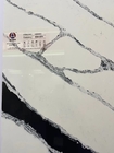 Panda White Calacatta Quartz Stone Мраморная плита OEM ODM Теплоизоляция