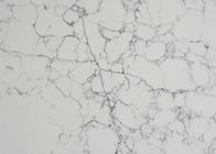 Камень кварца нового фарфора плит кварца Calacatta белого искусственного Кристл прибытия дополнительного белого мраморного каменного искусственный