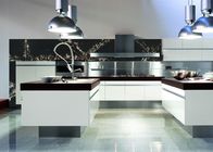 Хигх-денситы серыми плиты кухни кварца отполированные Кунтертопс проектированные каменные
