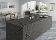 Свет - серый современный искусственный дизайн дома плиты кварца 3000*1400 Калакатта