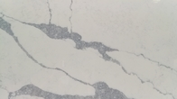 Плита кварца взгляда мрамора Calacatta каменная для украшения кухни верхнего
