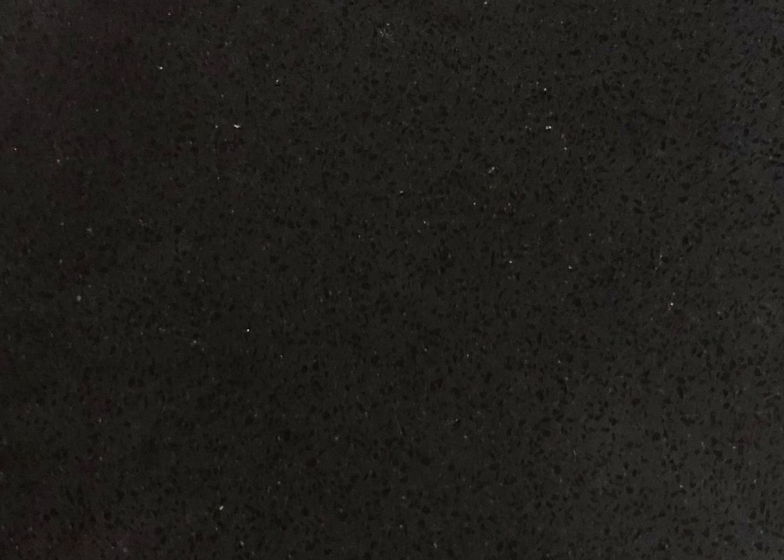 Хигх-денситы естественная чернота 3000*1400 проектировала камень кварца для кухни