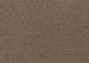Верхняя часть 3000*1400*15мм тщеты ванной комнаты кварца мрамора коричневого цвета кунтертопа нано стекла 3000*1400*15мм
