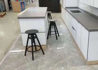 Высокой проектированные твердостью плитки пола кухни и ванной комнаты камня кварца