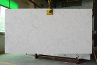 Серый цвет искры белый Вайнед украшение искусственных плит кварца 3200*1600 домашнее