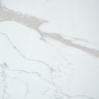 Белый Countertop кварца Каррары твердого тела 2cm 3cm с верхней частью тщеты Btahroom