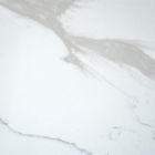Белый Countertop кварца Каррары твердого тела 2cm 3cm с верхней частью тщеты Btahroom