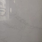 Мраморный имитационный белый кварц Calacatta для верхней части тщеты Bathroom